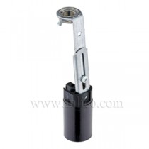 E14 Candle Lampholders - 100mm to 120mm Bracket