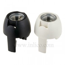 E14 Click Dome Metal Entry