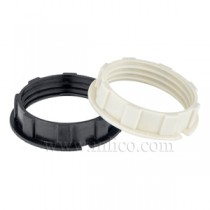 Narrow Lip Shade Rings for E14 Thermoplastic