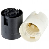 E27 Thermoplastic Lampholders Unswitched