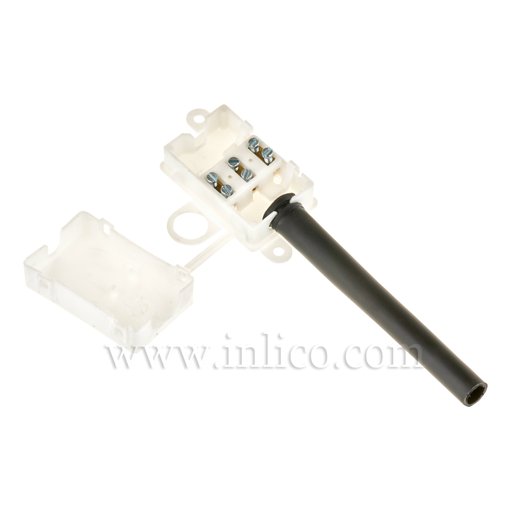 3 WAY INSULATED CONNECTOR BOX + SLEEVE TO STANDARDS CEI60670-22:2005 AND CEI60998-2-1:2002