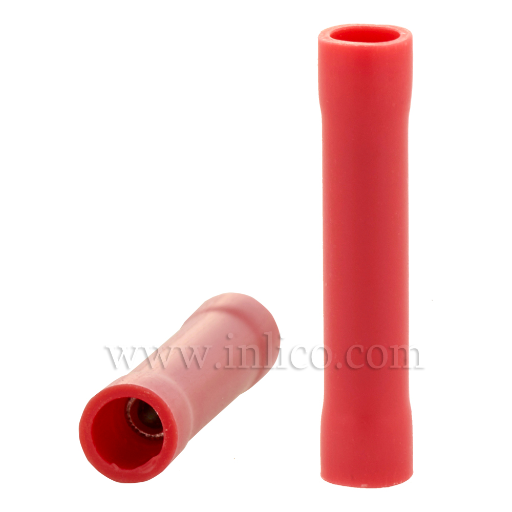 DOUBLE CRIMP CONNECTOR RED 0.5 - 1.5mm2