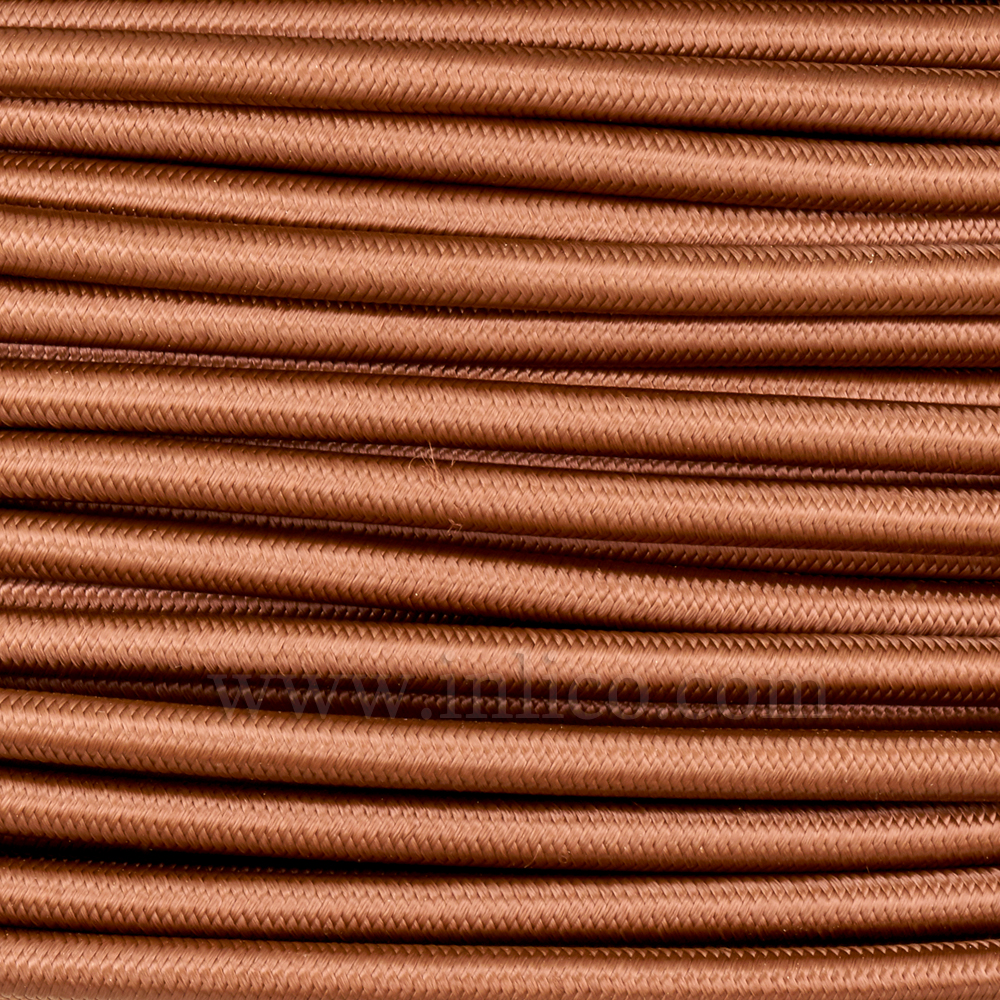 3x0.75MM FABRIC COVERED CABLE BROWN 3 X 0.75MM ROUND PVC/PVC FLEXIBLE CABLE COVERED IN BROWN FABRIC BRAIDED SLEEVE
HO3VV-F BS5025:2011