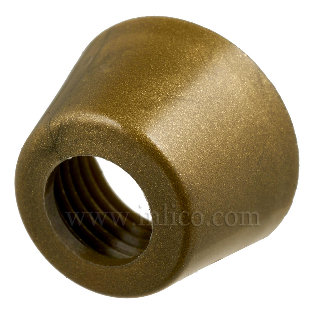 GOLD PLASTIC CAP FOR PRESS SWITCH 63A