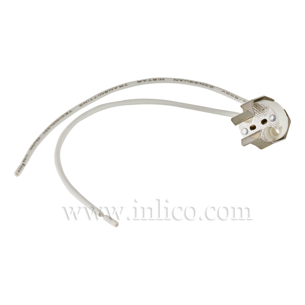 GU5.3/G4 LOW VOLTAGE LH WITH SPRING BKT & 15CM SILICON 0.75MM CABLE T250 UL & VDE APPROVED
