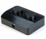 TWIN BUTTON FOOT SWITCH 2A SINGLE POLE BLACK STANDARDS EN61058-1:2009 AND EN61058-2-1:2003 (UNASSEMBLED BULK STOCKS)