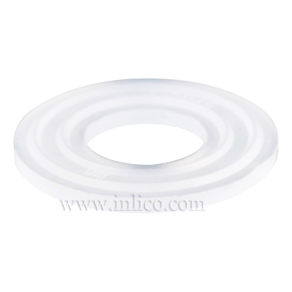 1/2" RIBBED H/R PLASTIC WASHER-13.5MM ID 25MM OD 1.5MM THICK