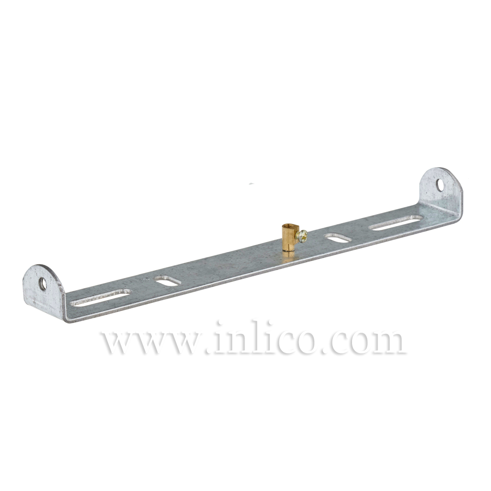 BRACKET FOR 150mm CEILING CUP 6.1009/150MM GALVANIZED STEEL WITH M4 SIDE HOLES AND EARTH TERMINAL