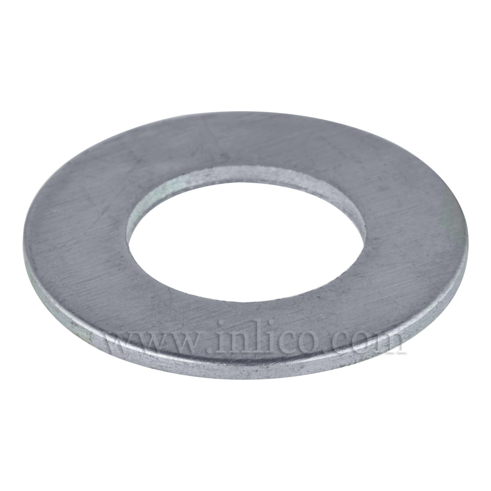 32MM X 1MM THICK STEEL/ZINC PLATED WASHER 10.5MM HOLE