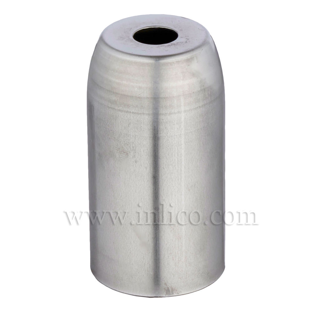 RAW STEEL LAMPHOLDER COVER D32XH60MM WITH 10.5 HOLE 
LONG LAMPHOLDER COVER FOR E14/SES LAMPHOLDERS