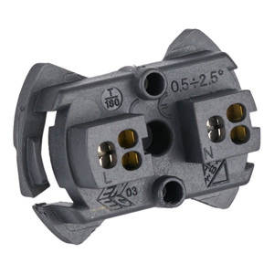 E14 INSERT FOR 700/701 SERIES WITH PUSH FIT TERMINALS
