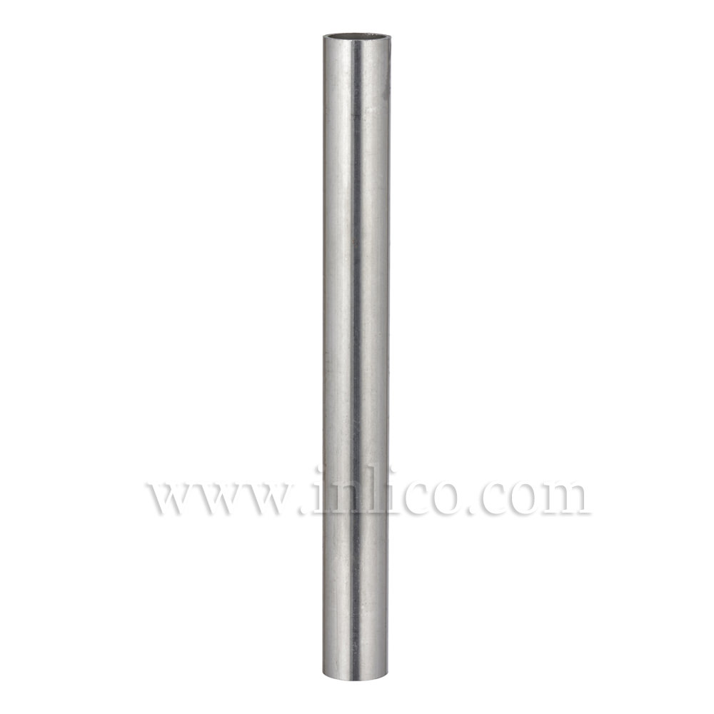 SPACER 125MM LONG RAW STEEL 10MM CLEAR BORE TO FIT OVER M10x1 ALLTHREAD
