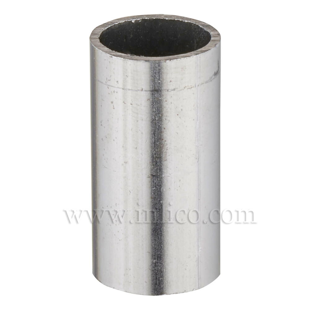 RAW STEEL SPACER 25MM LONG 10mm CLEAR BORE TO FIT OVER M10x1 ALLTHREAD