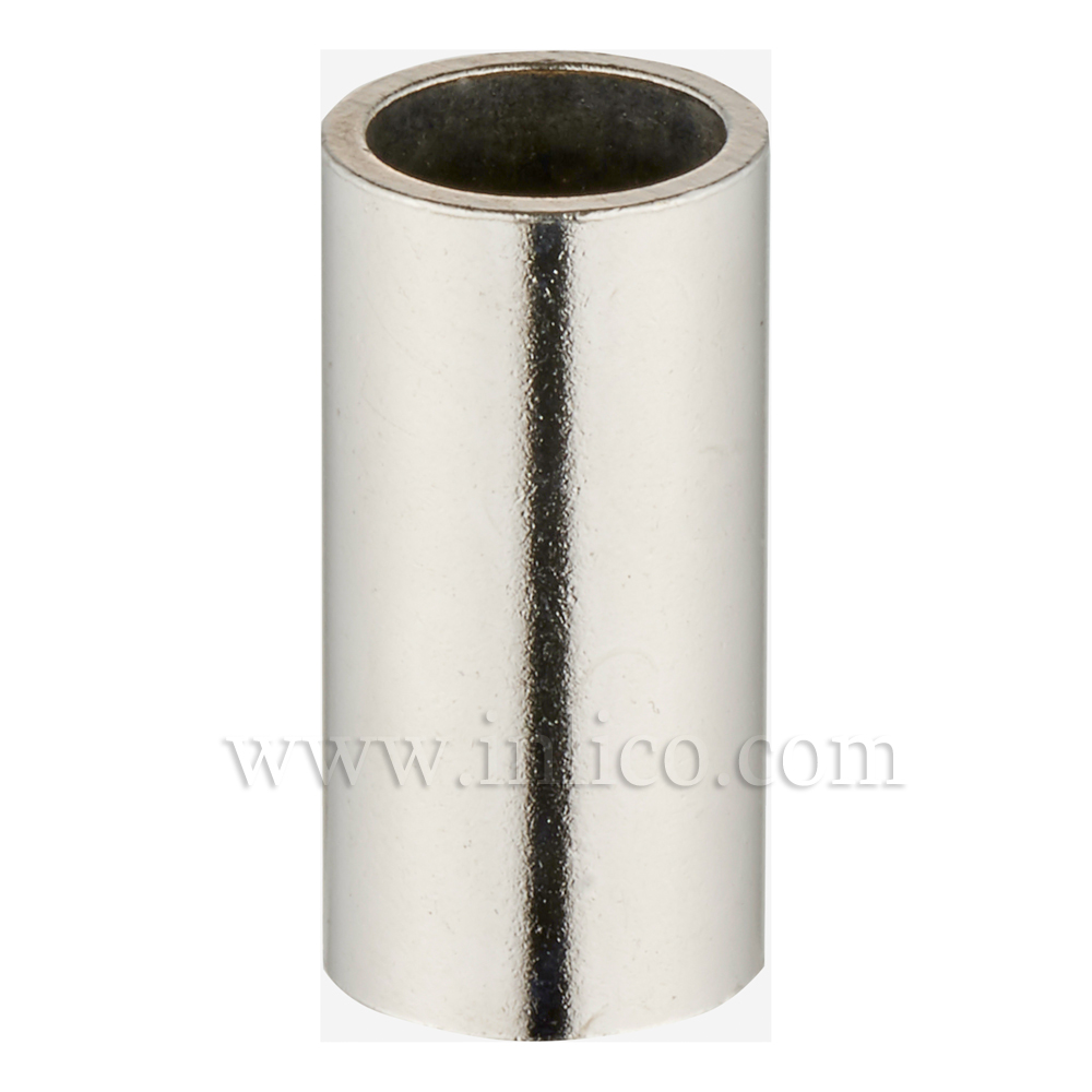 RAW STEEL SPACER 40MM LONG 10mm CLEAR BORE TO FIT OVER M10x1 ALLTHREAD